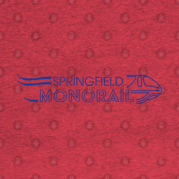 Springfield Monorail by tvshirts